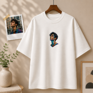 Custom Oversized Tee (Filled Embroidery)