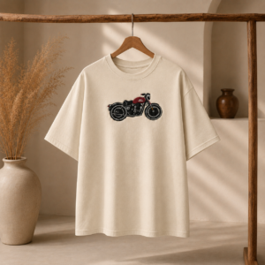 The Last Ride - Oversized Embroidered Tee