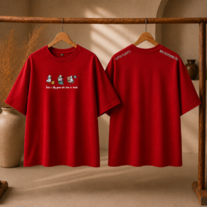 Wander Goose - Oversized Embroidered Tee